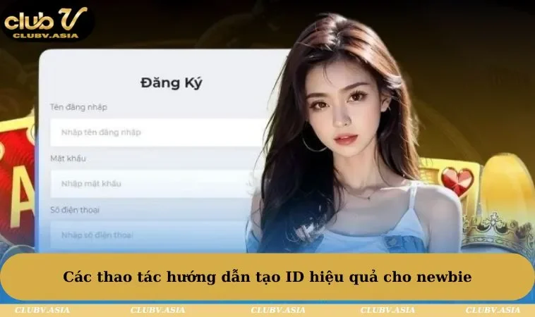 Các thao tác hướng dẫn tạo ID hiệu quả cho newbie